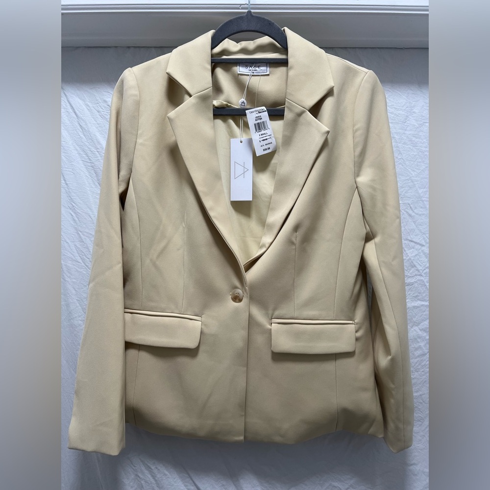 a new day Classic Tan Blazer